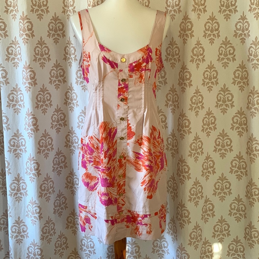 Walter by Walter Baker abstract floral summer dress M